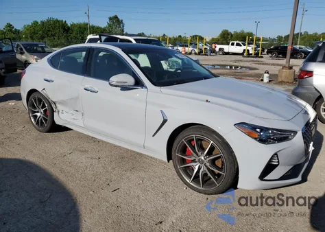 2020 Genesis G70 Prestige из США, поврежденный, VIN KMTG34LE1LU050912
